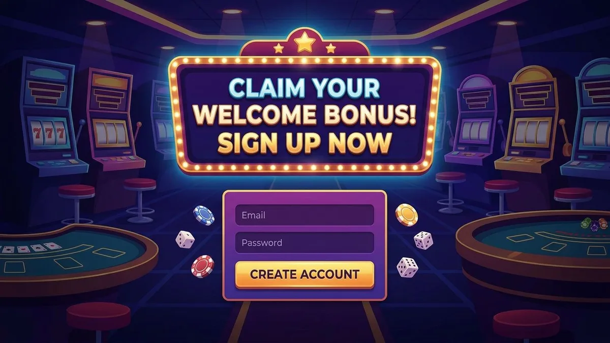 Mit Bonus registrieren